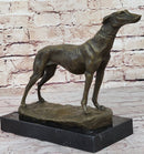Fremiet Greyhounds Racing Dog Bronze Sculpture