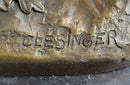Large Clesinger Fighting Bulls Bronze Sculpture