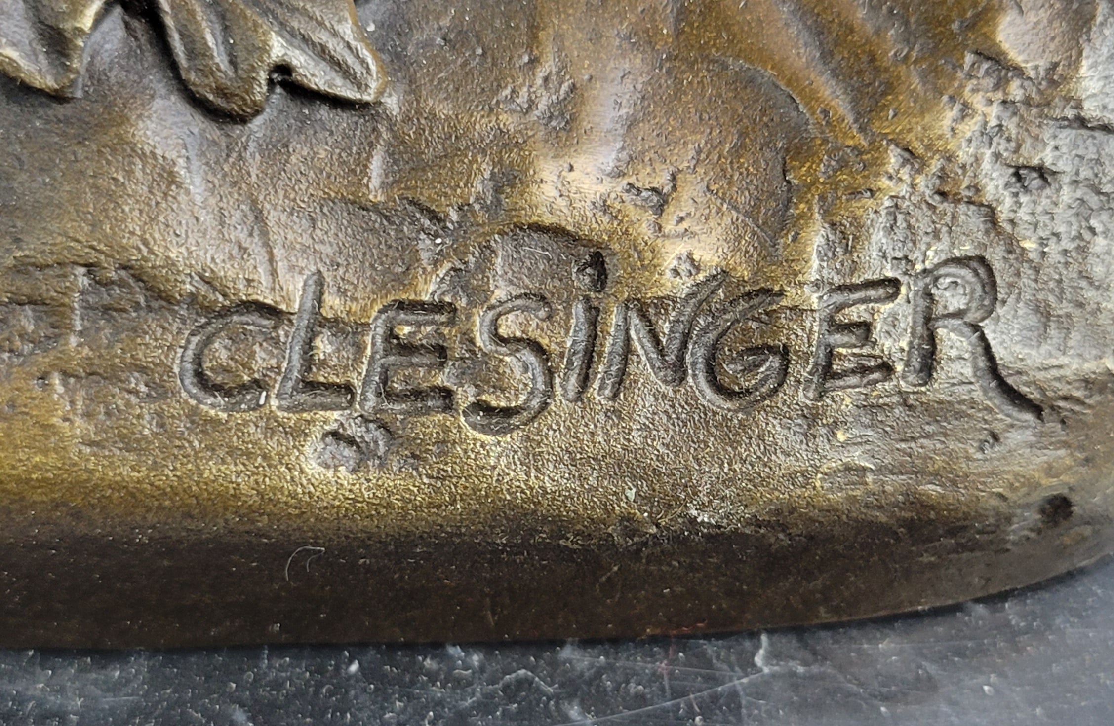 Large Clesinger Fighting Bulls Bronze Sculpture