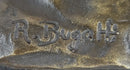 Deer Buck Elk Doe Fawn Caribou Reindeer Bronze 11" x 13"