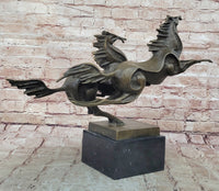 Galloping Horses Bronze Sculpture by Milo