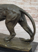 Young Male Lion Hot Cast Bronze Sculpture by Milo