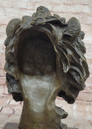 Bronze Lion Head Statue Contemporary Art Signed Milo Classic Wildlife Artwork