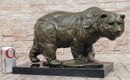 Bronze Sculpture Animal Sculpture Grizzly Bear Home Decor Art Signed Milo Statue