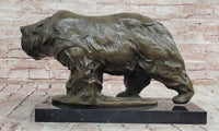 Bronze Sculpture Animal Sculpture Grizzly Bear Home Decor Art Signed Milo Statue