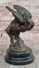 Bronze Flying Owl Sculpture by Milo