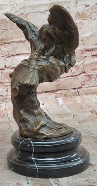 Bronze Flying Owl Sculpture by Milo