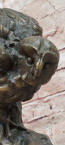 Bronze Flying Owl Sculpture by Milo