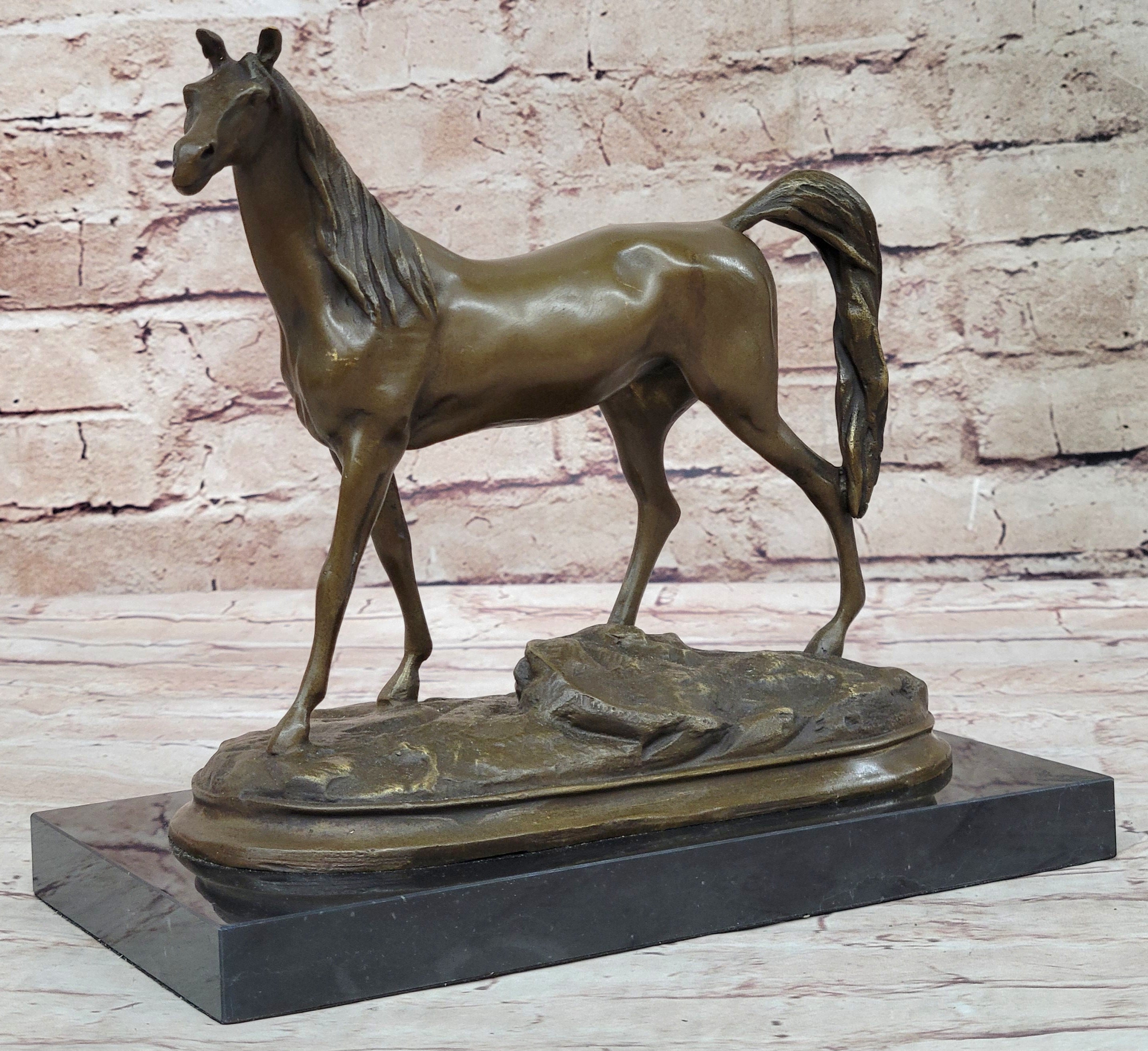 Western Bronze ART France Warm-Blooded Fine Horse