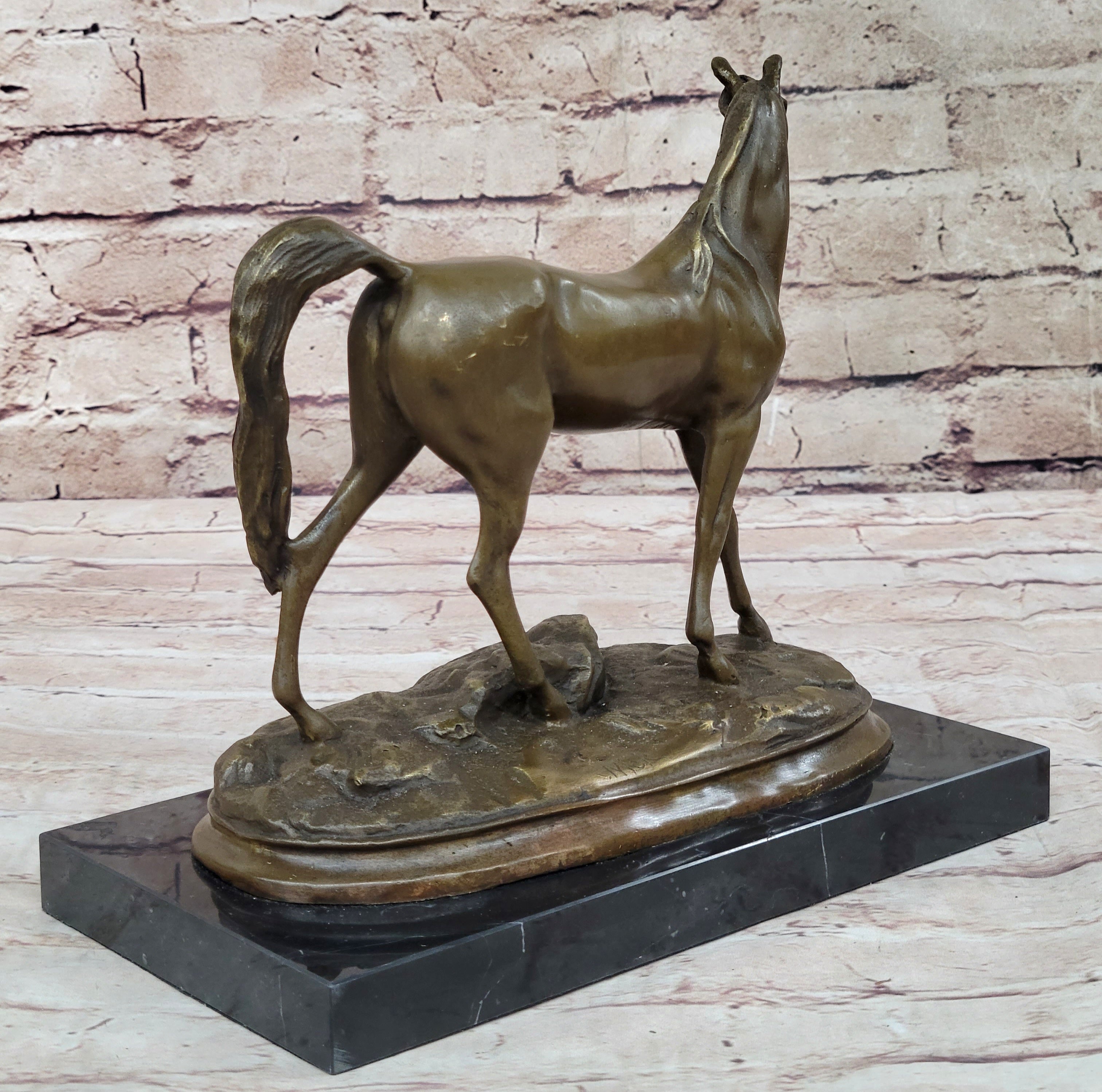 Western Bronze ART France Warm-Blooded Fine Horse