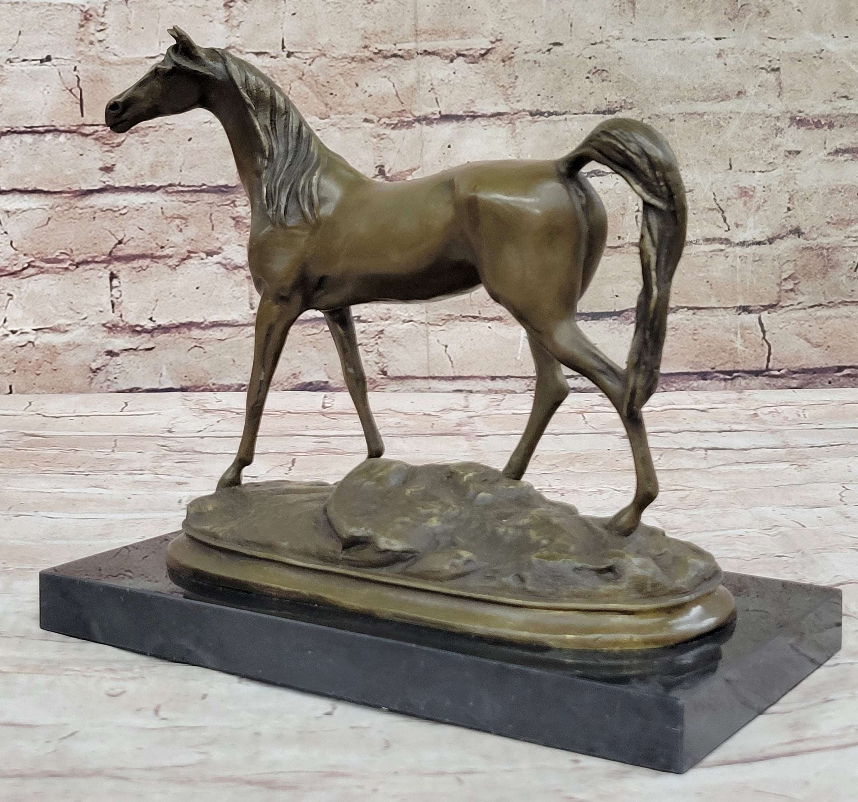 Western Bronze ART France Warm-Blooded Fine Horse