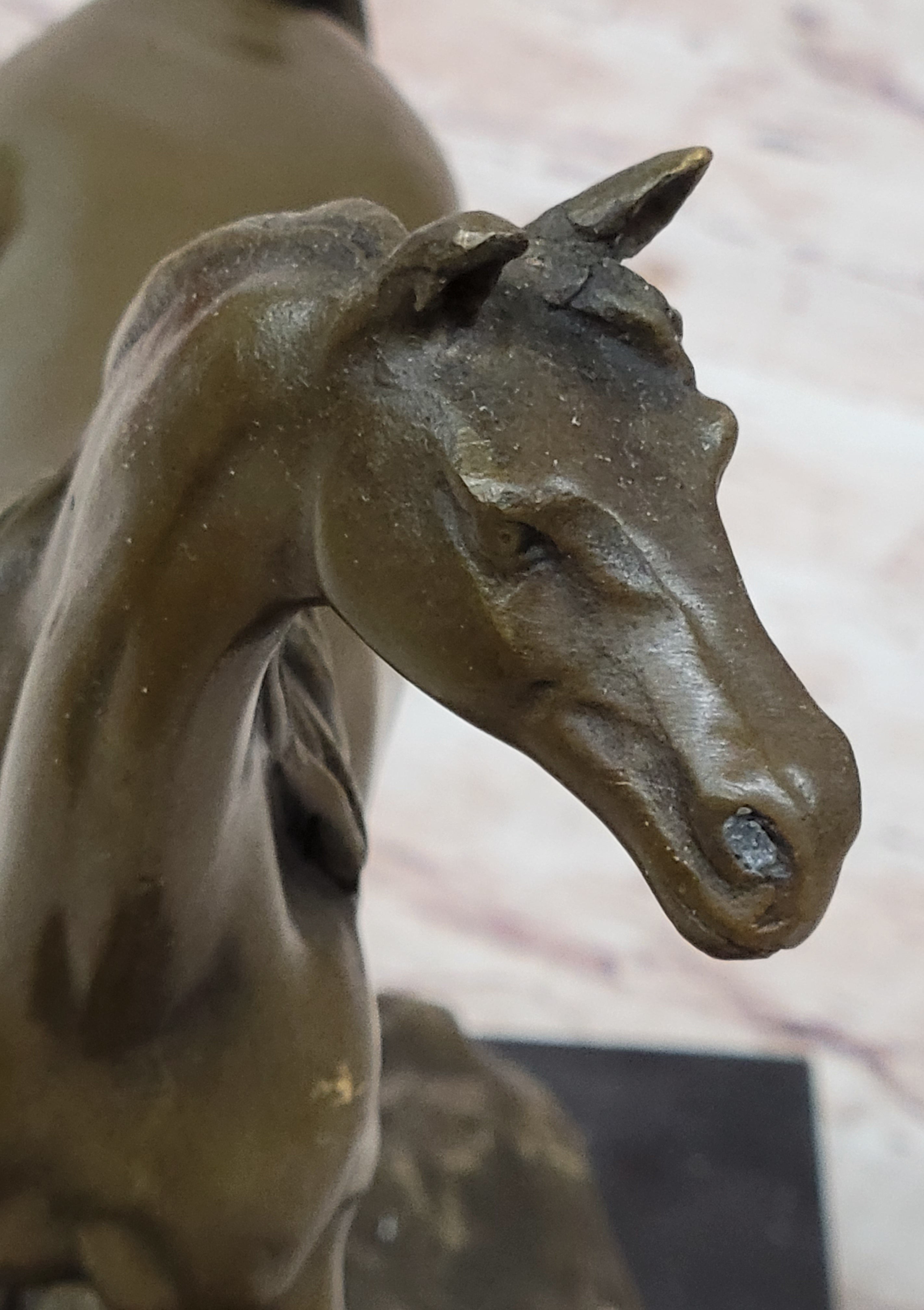 Western Bronze ART France Warm-Blooded Fine Horse