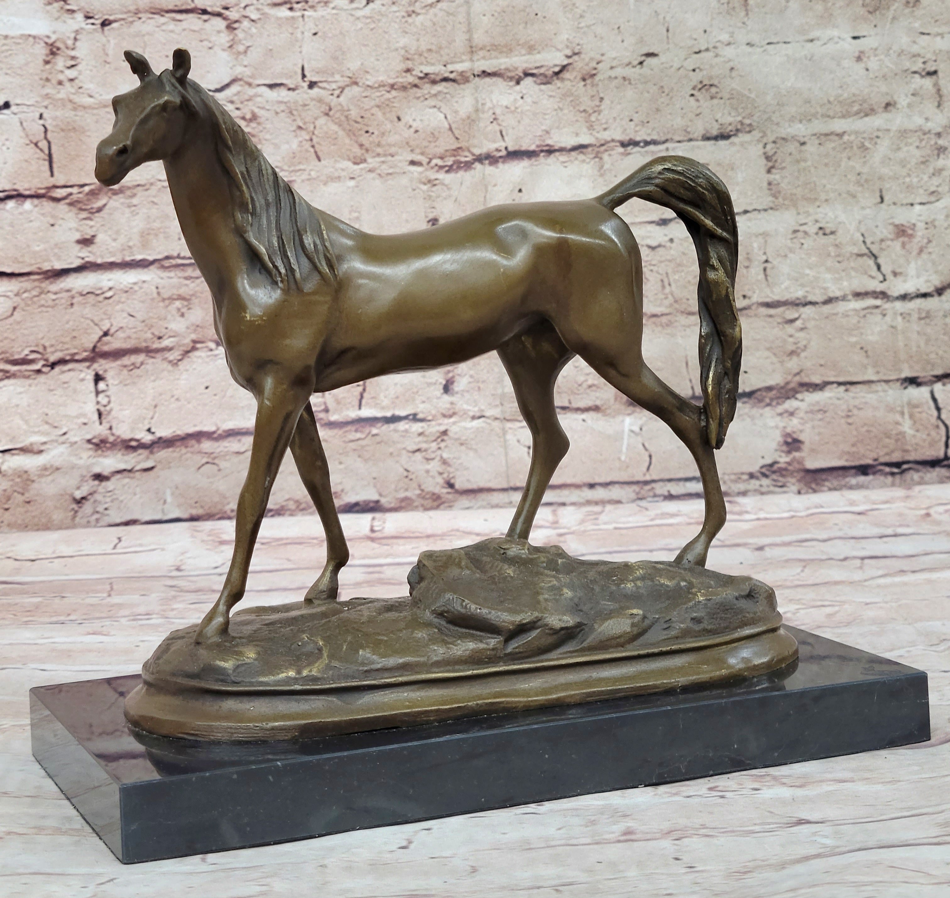 Western Bronze ART France Warm-Blooded Fine Horse