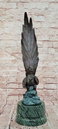 Golden Dawn Flight Majestic Bronze Pheasant Sculpture of Prosperity by Milo