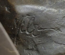 Signed Milo African Rhinoceros Bronze Sculpture on Marble Base