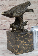 Art Deco Vienna Bronze Falcon American Eagle Sculpture