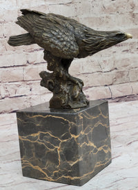 Art Deco Vienna Bronze Falcon American Eagle Sculpture
