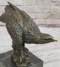 Art Deco Vienna Bronze Falcon American Eagle Sculpture