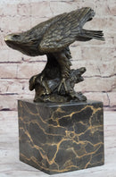 Art Deco Vienna Bronze Falcon American Eagle Sculpture