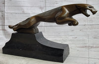 Signed Original Artwork by Milo Jaguar Panther Bronze Sculpture