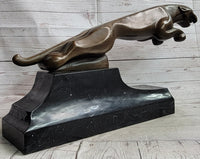 Signed Original Artwork by Milo Jaguar Panther Bronze Sculpture