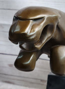 Signed Original Artwork by Milo Jaguar Panther Bronze Sculpture