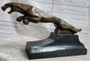 Signed Original Artwork by Milo Jaguar Panther Bronze Sculpture
