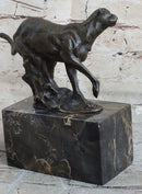Signed Milo Panther Cougar Jaguar Bronze Sculpture