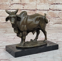 Hot Cast Bronze Ox Bull Sculpture Chinese Zodiac