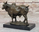 Hot Cast Bronze Ox Bull Sculpture Chinese Zodiac