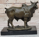 Hot Cast Bronze Ox Bull Sculpture Chinese Zodiac