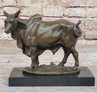 Hot Cast Bronze Ox Bull Sculpture Chinese Zodiac