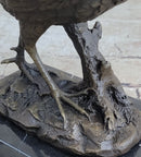 Pheasant Bronze Sculpture Grouse Hunter Wildlife Art