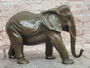 Signed Original Juno Elephant Bronze Sculpture Animal Statue Figurine Figure