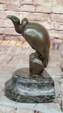Hot Cast Bronze Abstract Modern Art Vulture Bird Sculpture