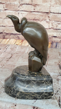Hot Cast Bronze Abstract Modern Art Vulture Bird Sculpture
