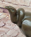 Hot Cast Bronze Abstract Modern Art Vulture Bird Sculpture