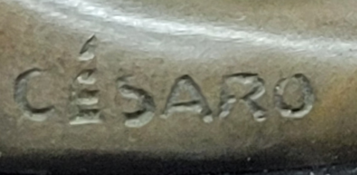 Panther Puma Cougar Cat Bronze Sculpture on Marble Base