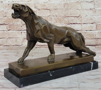 Henry Moore Abstract Jaguar Panther Cougar Lion Bronze