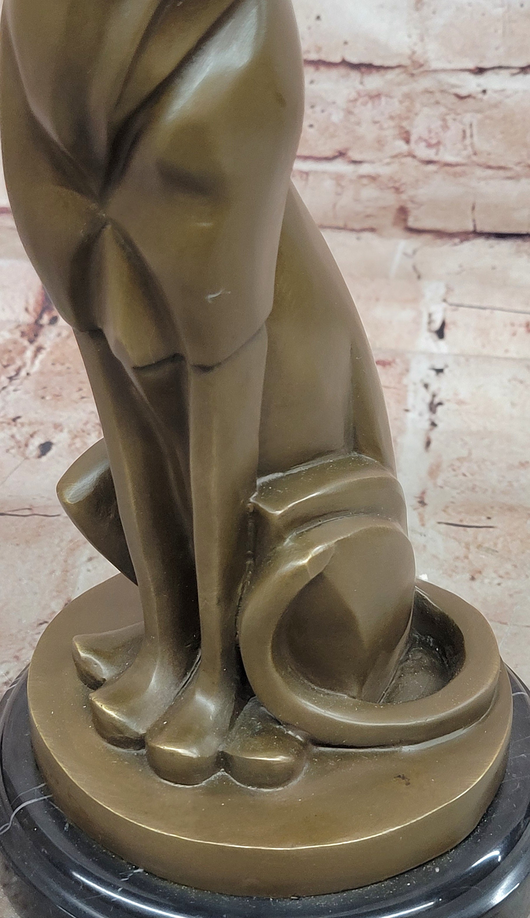 Hand Made Cougar Puma Mountain Lion Genuine Bronze Sculpture by Milo