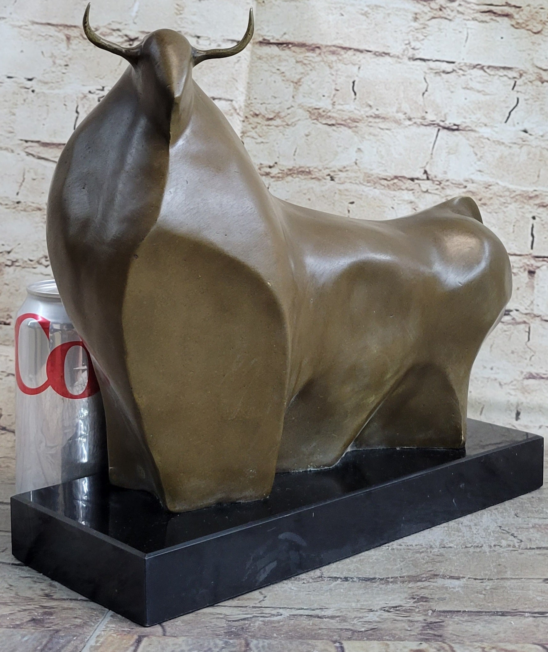 Modern Art Abstract Bull Bronze Figurine BOTERO Statue Sculpture Figurine Figure