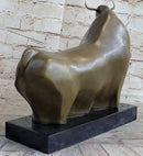 Modern Art Abstract Bull Bronze Figurine BOTERO Statue Sculpture Figurine Figure