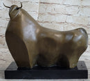 Modern Art Abstract Bull Bronze Figurine BOTERO Statue Sculpture Figurine Figure