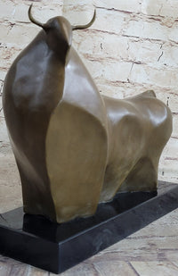 Modern Art Abstract Bull Bronze Figurine BOTERO Statue Sculpture Figurine Figure