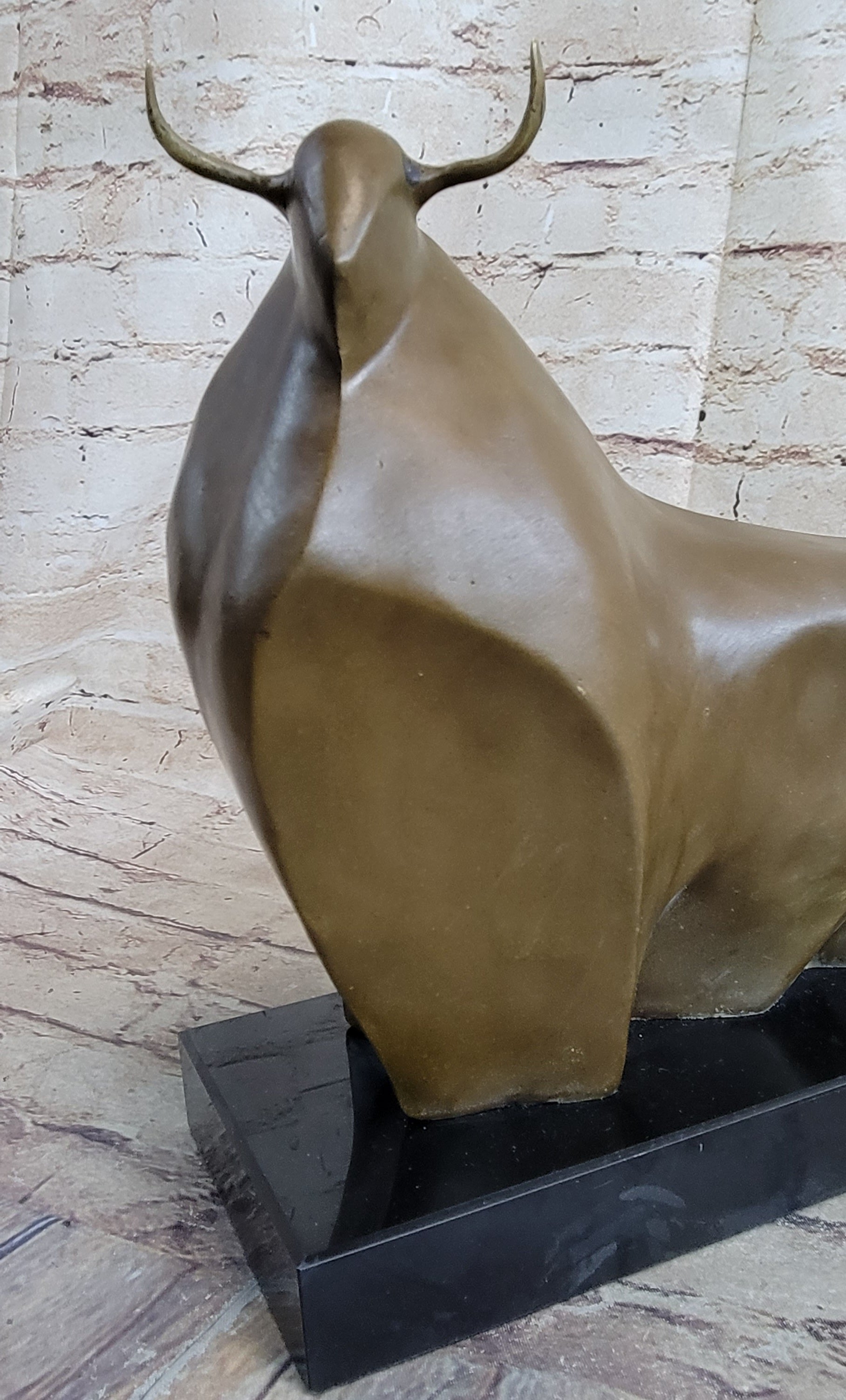 Modern Art Abstract Bull Bronze Figurine BOTERO Statue Sculpture Figurine Figure