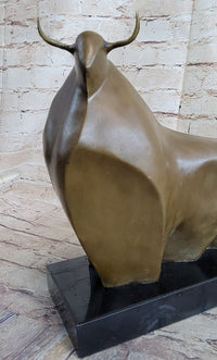 Modern Art Abstract Bull Bronze Figurine BOTERO Statue Sculpture Figurine Figure
