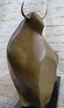 Modern Art Abstract Bull Bronze Figurine BOTERO Statue Sculpture Figurine Figure