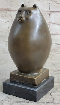 Botero Bronze Hot Cast Cat Sculpture Figure Sale