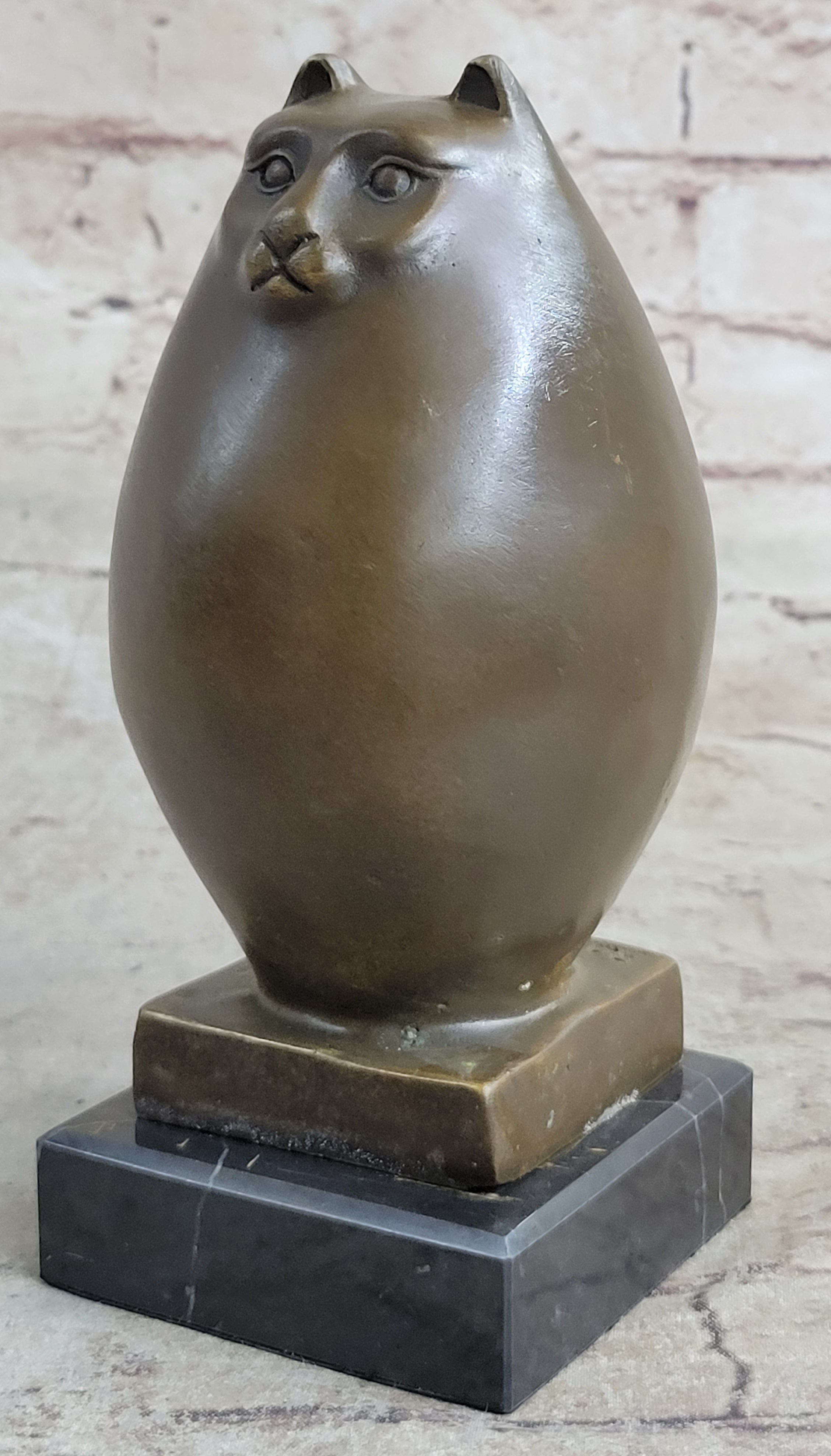 Botero Bronze Hot Cast Cat Sculpture Figure Sale
