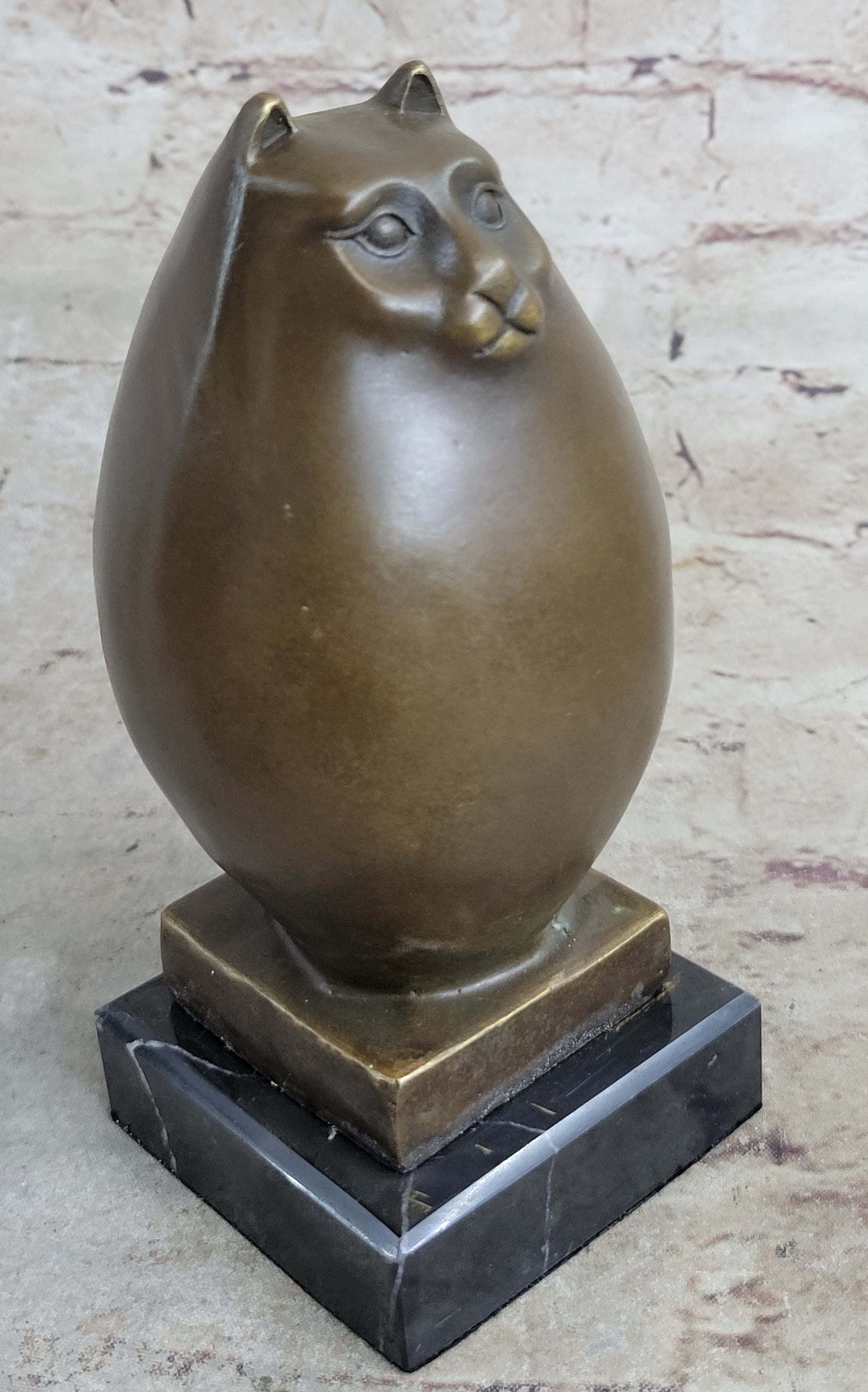 Botero Bronze Hot Cast Cat Sculpture Figure Sale